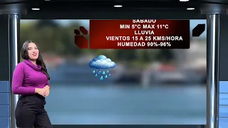 WEATHER IN LOS RÍOS FROM JUNE 19 TO JUNE 22, 2026