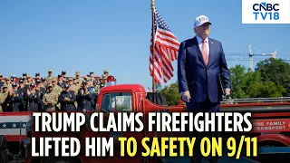 Donald Trump Recounts 9/11 Rescue: ‘They Grabbed Me Under the Arms’ | White House | N18G