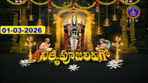 శ్రీవారి నిత్యపూజలివిగో || Srivari Nitya Poojalivigo || 01-03-2026 || SVBC TTD