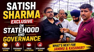 Exclusive | Cabinet Minister Satish Sharma Speaks to Munsif TV