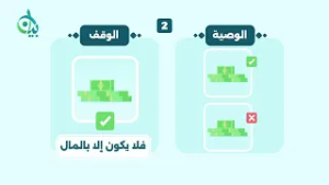 بين الوصية والوقف || سلسلة بيان || موشن جرافيك