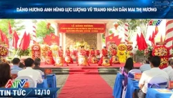 INCENSE OFFERING TO PEOPLE'S ARMED FORCES HERO MAI THI NUONG