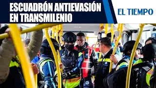 Anti-Fare Evasion Squad Steps Up Controls at TransMilenio Stations | EL TIEMPO