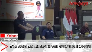 2026 South Sumatra Economic Census Hits 80%, Provincial Government Strengthens Coordination