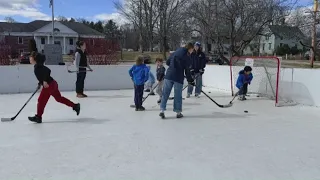 Girl Scouts of Maine award member who set up free hockey clinic in Yarmouth
