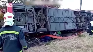 HOROR na autocesti u Mađarskoj! Bus iz Poljske sletio s puta, vozač zaspao, 12 osoba poginulo!