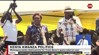 Wetangula backs Nakhumicha for Trans Nzoia’s gubernatorial seat