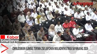 South Sumatra Ombudsman Receives 250 Reports of Maladministration as of August 2026