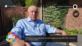 Hamilton-area dentist recalls helping identify 9/11 victims at Ground Zero