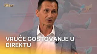 Dragan Primorac: 'Meni je sport u venama.' Mojmira: 'Je li Vam i politika u venama?'