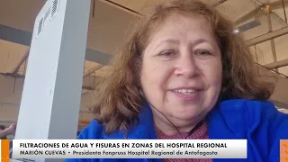 HRA Unions report water leaks and cracks during storm system