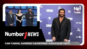 Haber | Can Yaman, Sanremo sahnesinde sunuculuk yaptı