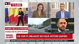 Bogdan TALASMAN, expert conducere defensivă. Ce vor fi obligați să facă viitorii șoferi la examen?