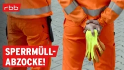 Sperrmüll-Betrug: Wie Fake-BSR-Firmen hunderte Euro kassieren | SUPER.MARKT