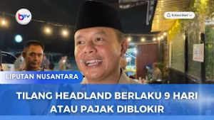 TILANG HEADLAND BERLAKU 9 HARI ATAU PAJAK DIBLOKIR