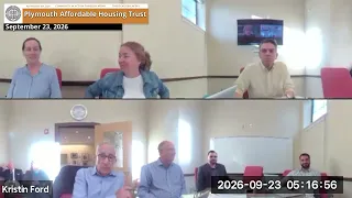 Plymouth Affordable Housing Trust 9/23/26