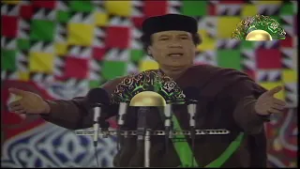 الزعيم معمر القذاقي .. حالة الحرب معلنة ولماذا العرب لا يتخدوا موقف