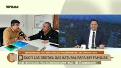 SAO y Las Grutas: 598 familias tendrán acceso a la red de gas natural