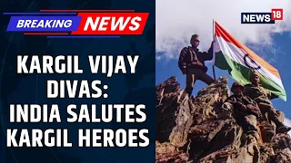 Kargil Vijay Divas: Rajnath Singh Honors Heroes at Dras War Memorial | Kargil War | News18