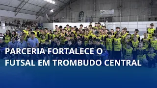 Partnership strengthens futsal in Trombudo Central ⚽