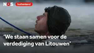 Nederlandse militairen trainen in steenkoud Litouwen
