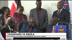 Serikali kushirikiana na kaunti kudhibiti maambukizi ya Ebola