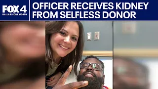 Crowley officer receives new kidney from a stranger