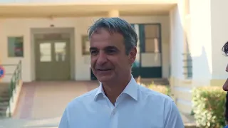 Επίσκεψη του Πρωθυπουργού Κυριάκου Μητσοτάκη στο Νοσοκομείο Λέρου