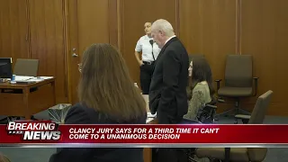Judge declares mistrial in Lindsay Clancy trial, defense seeks stay