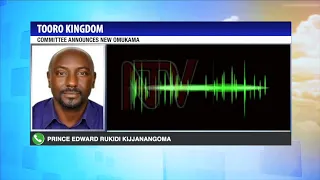 Prince Edward Kijjanangoma appeared surprised by King announcement