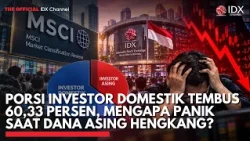 Porsi Investor Domestik Tembus 60,33 Persen, Mengapa Panik Saat Dana Asing Hengkang? | THE EDITORIAL