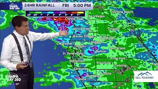More clouds than sun expected this weekend across the Tampa Bay area