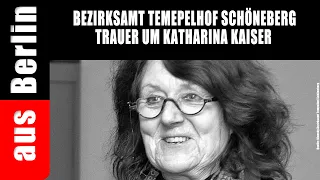Tempelhof-Schöneberg: Mourning the passing of the former head of the Art Office