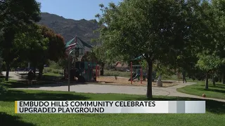 Embudo Hills Park receives upgraded playground