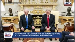 US, pinatawan ng sanction ang ICC; suportang pondo at donasyon ng ibang bansa, pinagbawalan