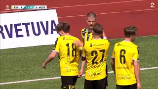 Egersund 3 - 0 Moss - Høydepunkter
