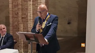 Passaggio di consegne alla guida del Rotary Club Gubbio