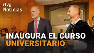 The King defends the role of universities in the face of disinformation | RTVE News