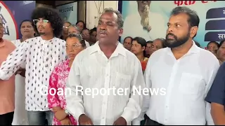 Goan Reporter:: Supporters of Rajan Korgaonkar condemns Statements made by Babu Azgoankar