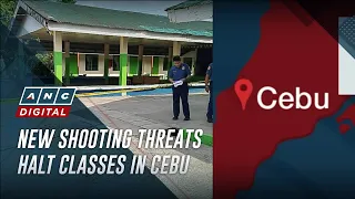 Alleged shooting threats suspend classes in two Cebu City schools | ANC