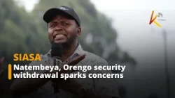 Natembeya, Orengo security withdrawal sparks concerns over govt critics ahead of 2027