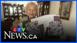 Gloria finishes her 20th quilt