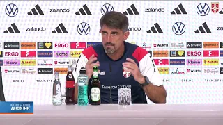 Paunović: Utakmica protiv Holandije nova prilika da se popravi utisak
