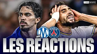 La FIERTÉ de VITINHA et TORRES, MAUPAY abattu... Les RÉACTIONS après OM-PSG !