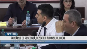 PARCĂRILE DE REȘEDINȚĂ, DEZBATERI ÎN CONSILIUL LOCAL