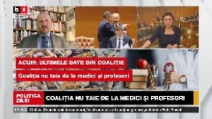 POLITICA ZILEI.SURSE:COALIȚIA NU TAIE DE LA PROFESORI, MEDICI/ BOLOJAN A ACCEPTAT UNELE CONDIȚII PSD