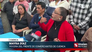 Cuenca merchants form a front and condition their support for candidates