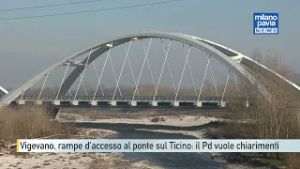 Vigevano, rampe d'accesso al ponte sul Ticino: il Pd chiede chiarimenti sui lavori alla provincia