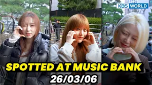 [4K] (Spotted at Music Bank) Hearts2Hearts, IVE , ASC2NT and more! 뮤직뱅크 출근길 260306 | KBS WORLD TV