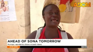 Ahead of SONA Tomorrow: Kumasi residents share mixed views - Evening News on Adom TV (26-02-26)